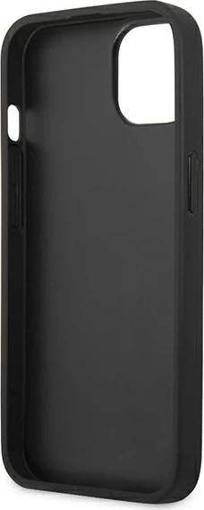 Mbështjellës Karl Lagerfeld KLHCP13SPKMP për iPhone 13 mini, hardcase, lëkurë, rozë