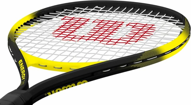 Raketë tenisi Wilson për meshkuj/femra, e zezë-verdhë