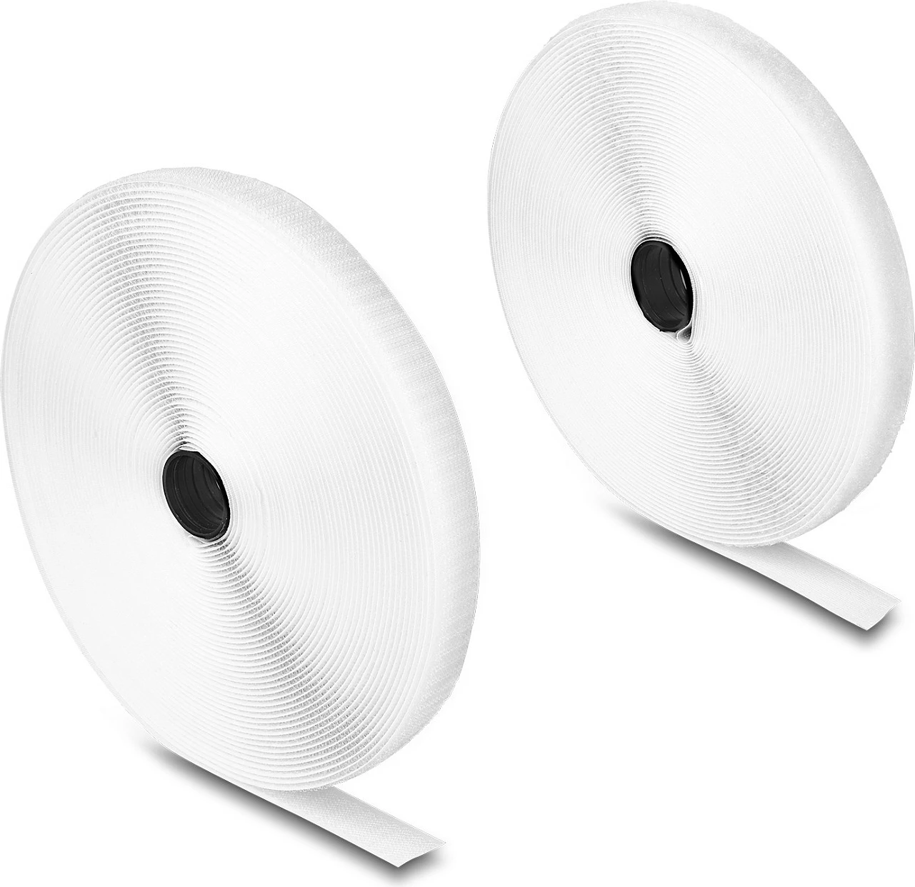 Shirit Velcro DeLOCK Heavy-Duty 15 m x 20 mm, i bardhë