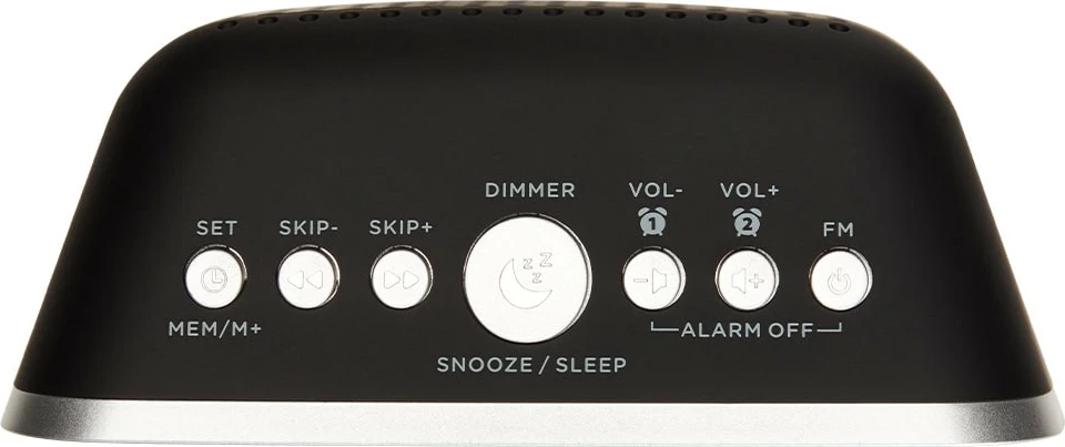 Orë Zgjuese me Radio FM, Dy Alarme dhe Mbushes USB AIWA CRU-19BK (Zezë)