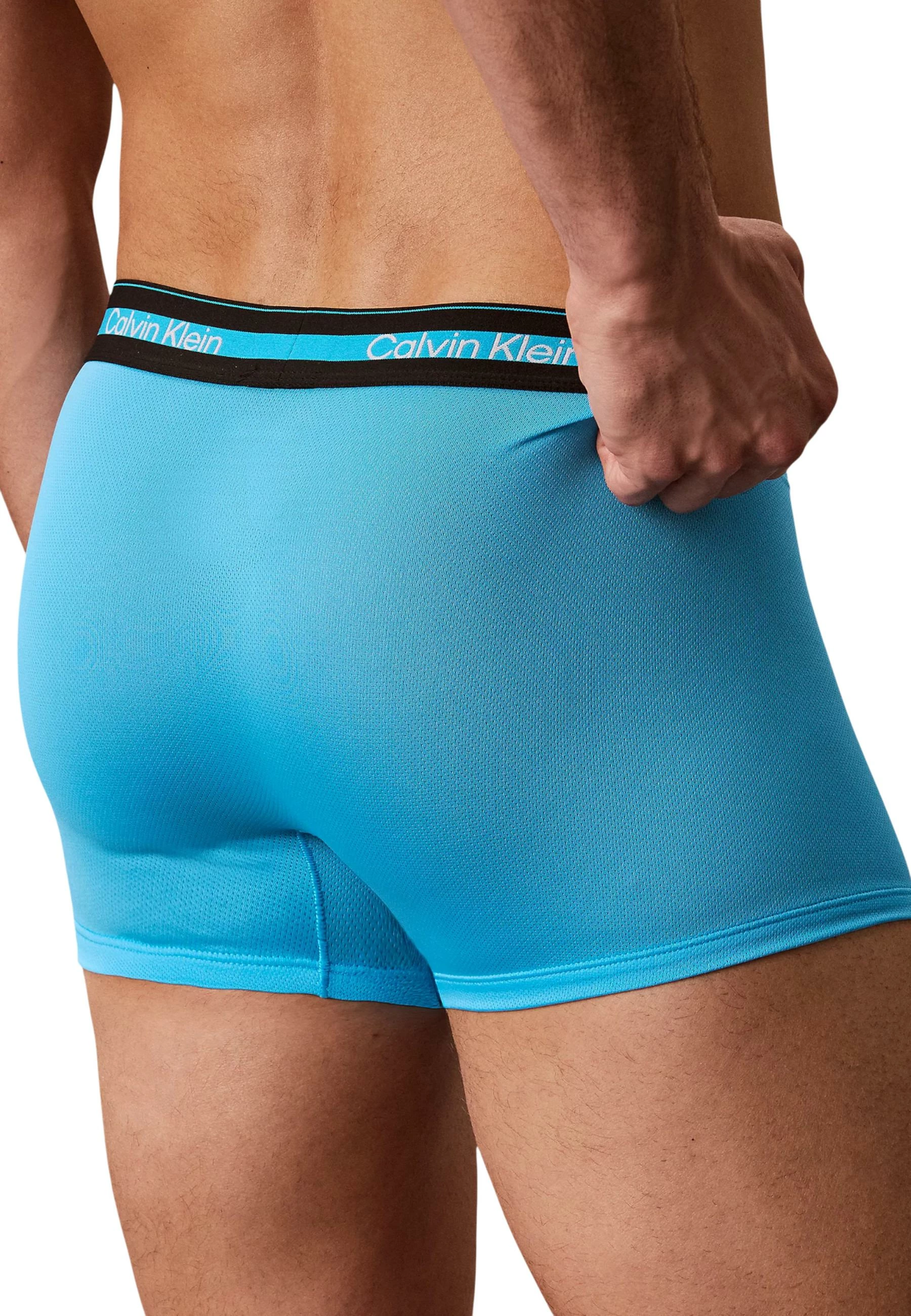 Të brendshme për meshkuj Calvin Klein Underwear LV00NB4536, gri-blu [Madhësia: L]