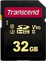 SD kartelë Transcend 700S 32GB, Class 10, UHS-II, V90, e zezë