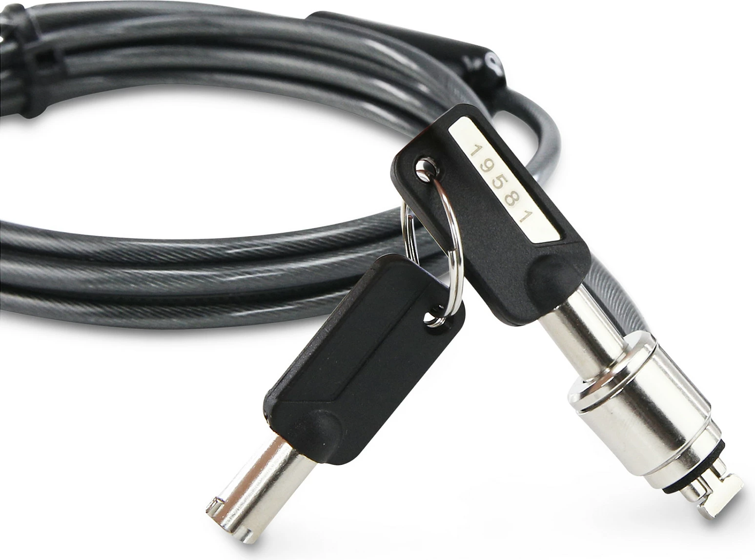 Kabllo sigurie për laptop Dicota BASE XX T-Lock, me çelësa