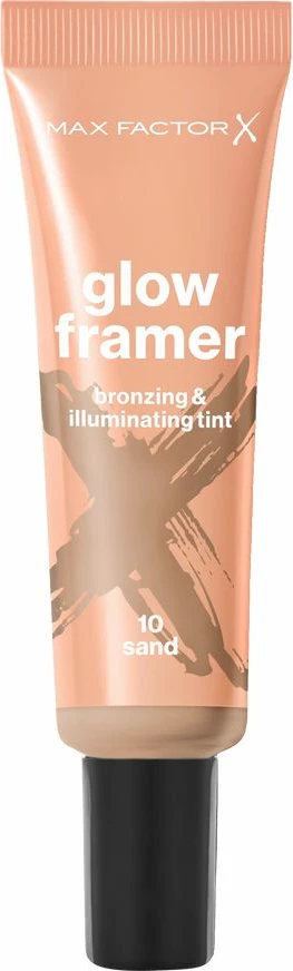 Highlighter dhe tanning tint për femra Max Factor Glow Framer 10 Sand, 30ml