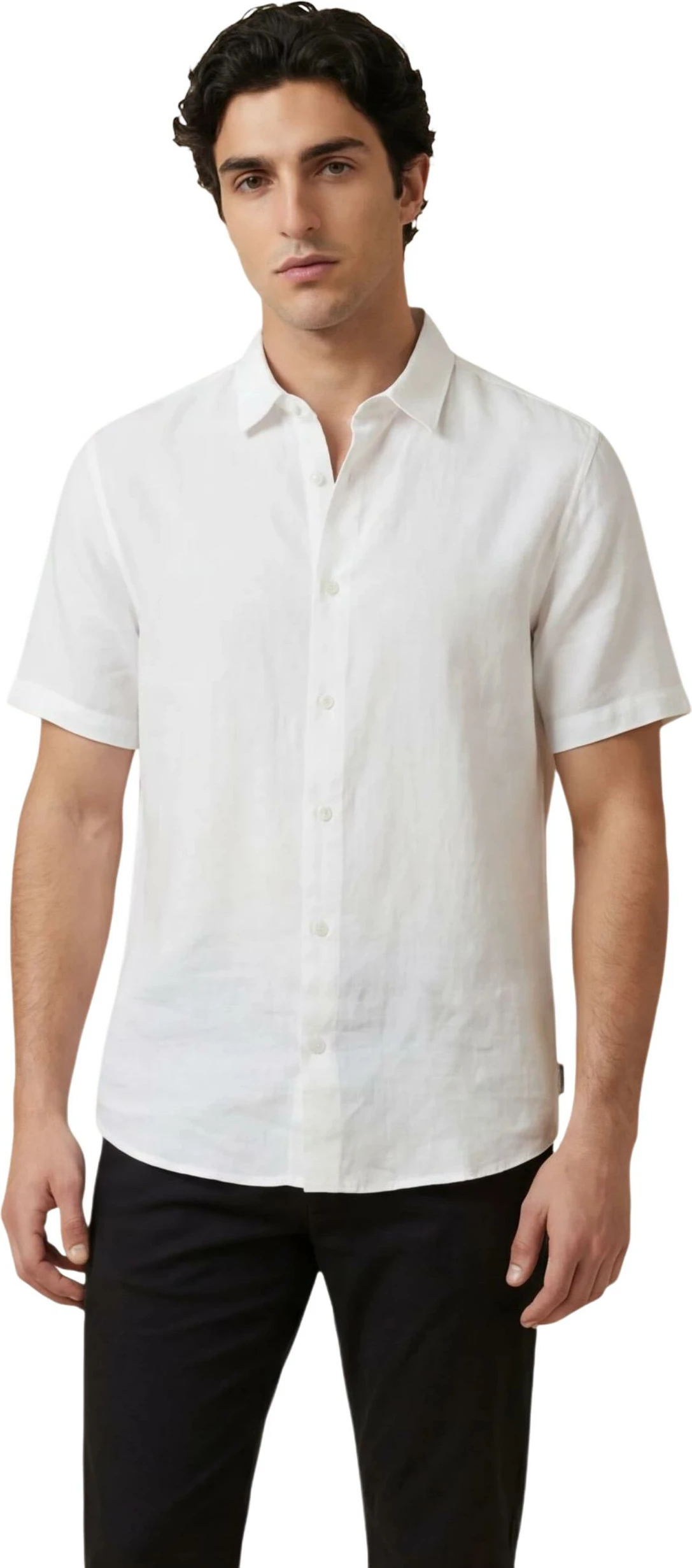 Këmishë për meshkuj Armani Exchange XM001223 AF14619, e bardhë [Madhësia: S]