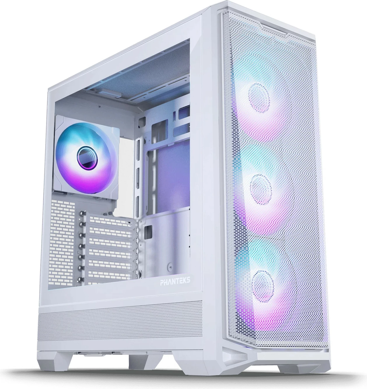 Kasë Phanteks Eclipse G400A DRGB, Midi Tower, e bardhë