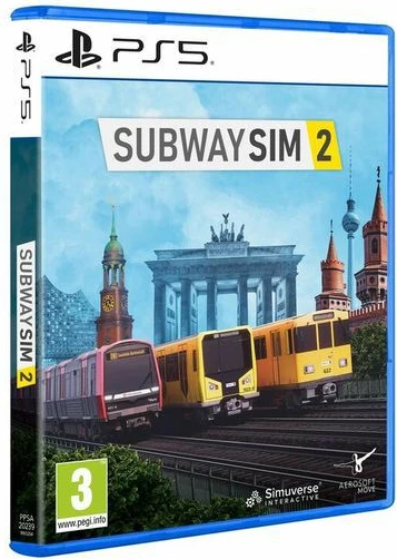 Lojë PS5 Aerosoft Subway Simulator 2, PEGI 3