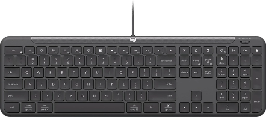 Tastierë Logitech K620, USB me kabllo, full-size QWERTZ, e zezë