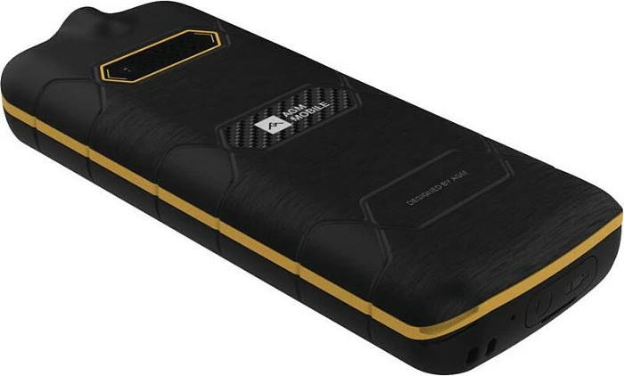 Celular AGM M9F 4G, Dual SIM, IP68/IP69, MIL-STD-810G, USB-C, zi/portokalli
