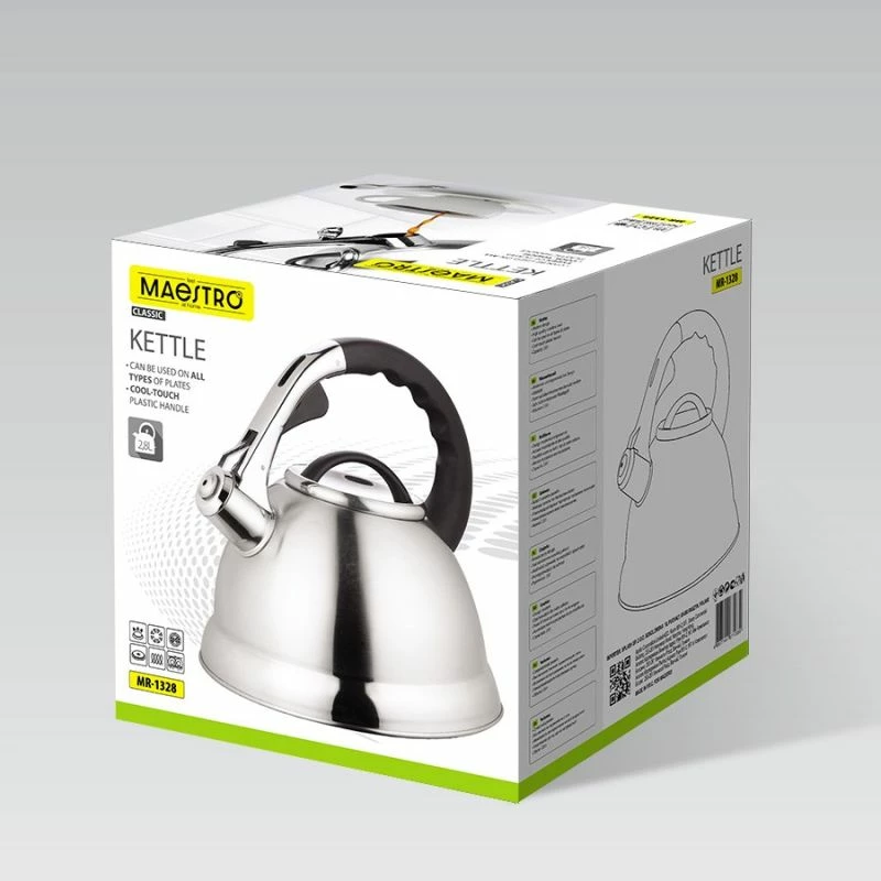 Çajnik MAESTRO MR-1328, 2.8L, inox