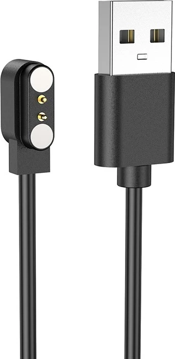 Karikues magnetik për Smartwatch HOCO Y20 (MPN 22992), kabllo 1 m, e zezë