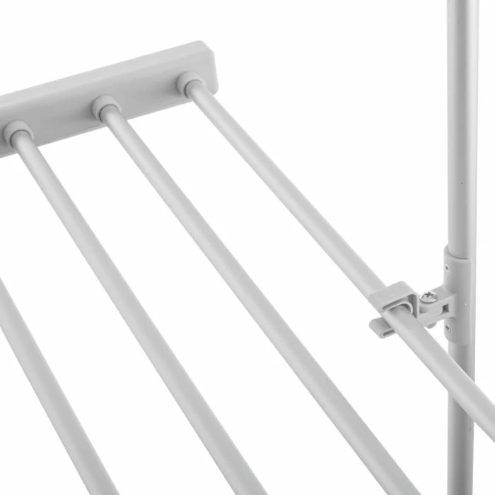 Stendë elektrike tharëse rrobash ADLER AD7829 300W, e palosshme, IP22, argjend/bardhë