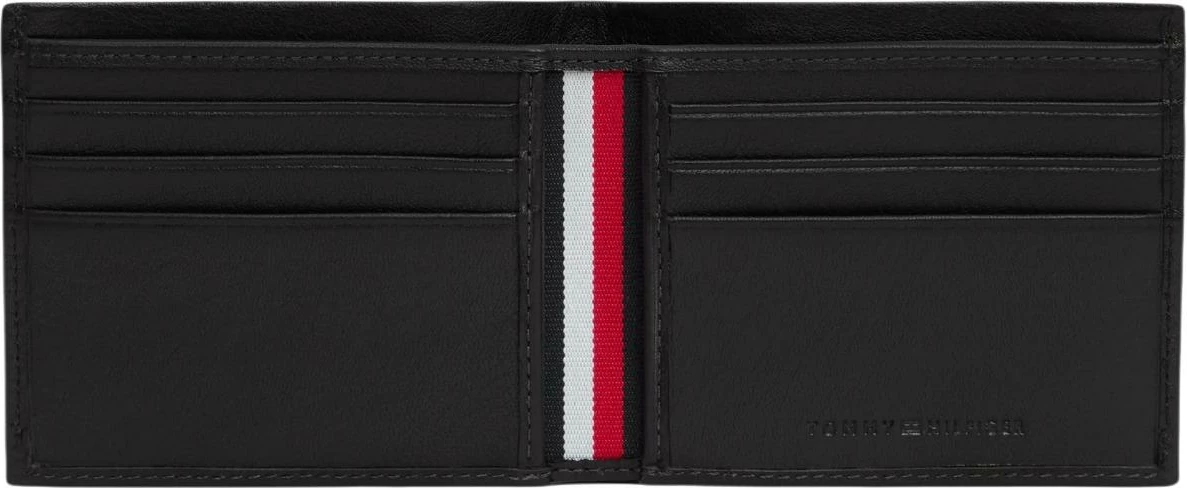 Portofol për meshkuj Tommy Hilfiger TH Seasonal Mini CC AM0AM14799, i zi