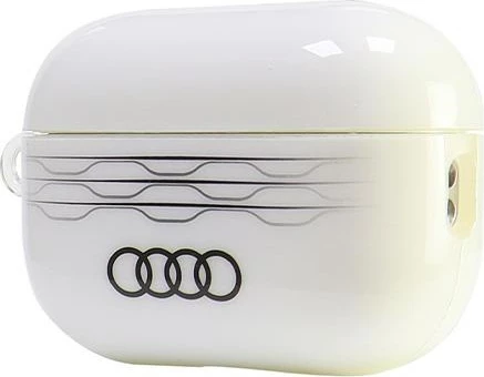 Mbështjellës Audi IML Geometric Pattern për AirPods Pro 2, Bardhë