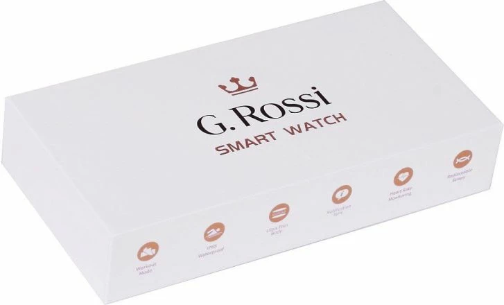 Smartwatch për femra G.Rossi, rozë gold