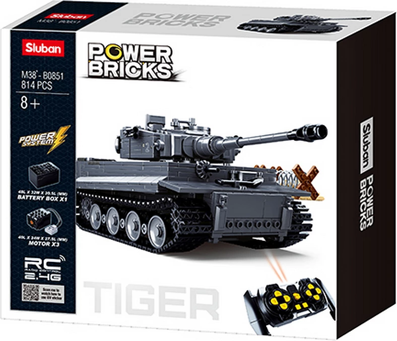 Lodër Sluban Sluban Army RC German tiger tank M38-B0851