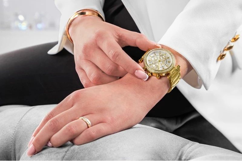 Orë dore femrash Giewont GW3380-B2, gold silver