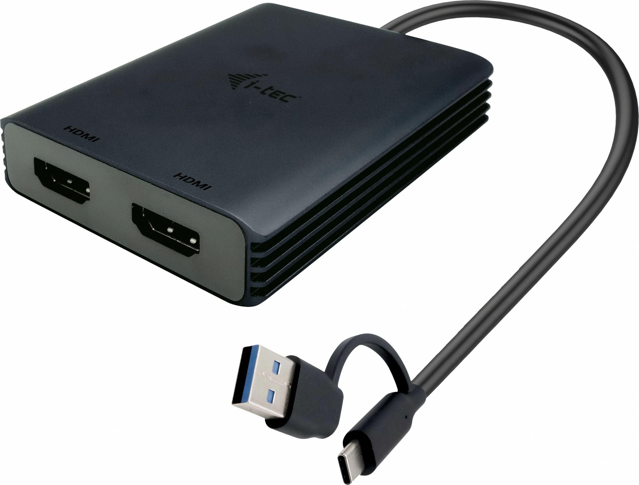 Adapter HDMI I-Tec USB-A/C 2x HDMI, i zi