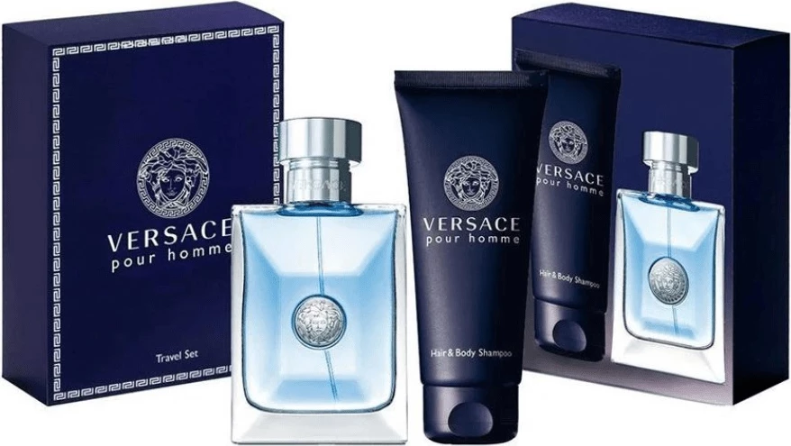 Set Eau de Toilette për meshkuj Versace Pour Homme 100ml + Shower Gel 100ml