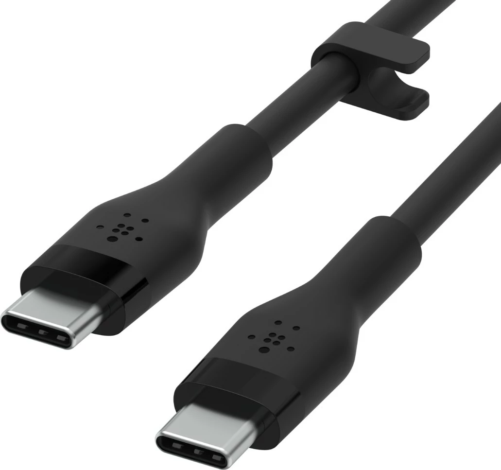Kabllo USB-C Belkin CAB009BT1MBW2PK, 1m, e zezë dhe e bardhë