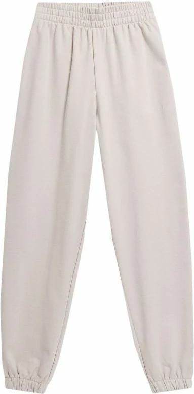 Pantallona për femra 4F, krem