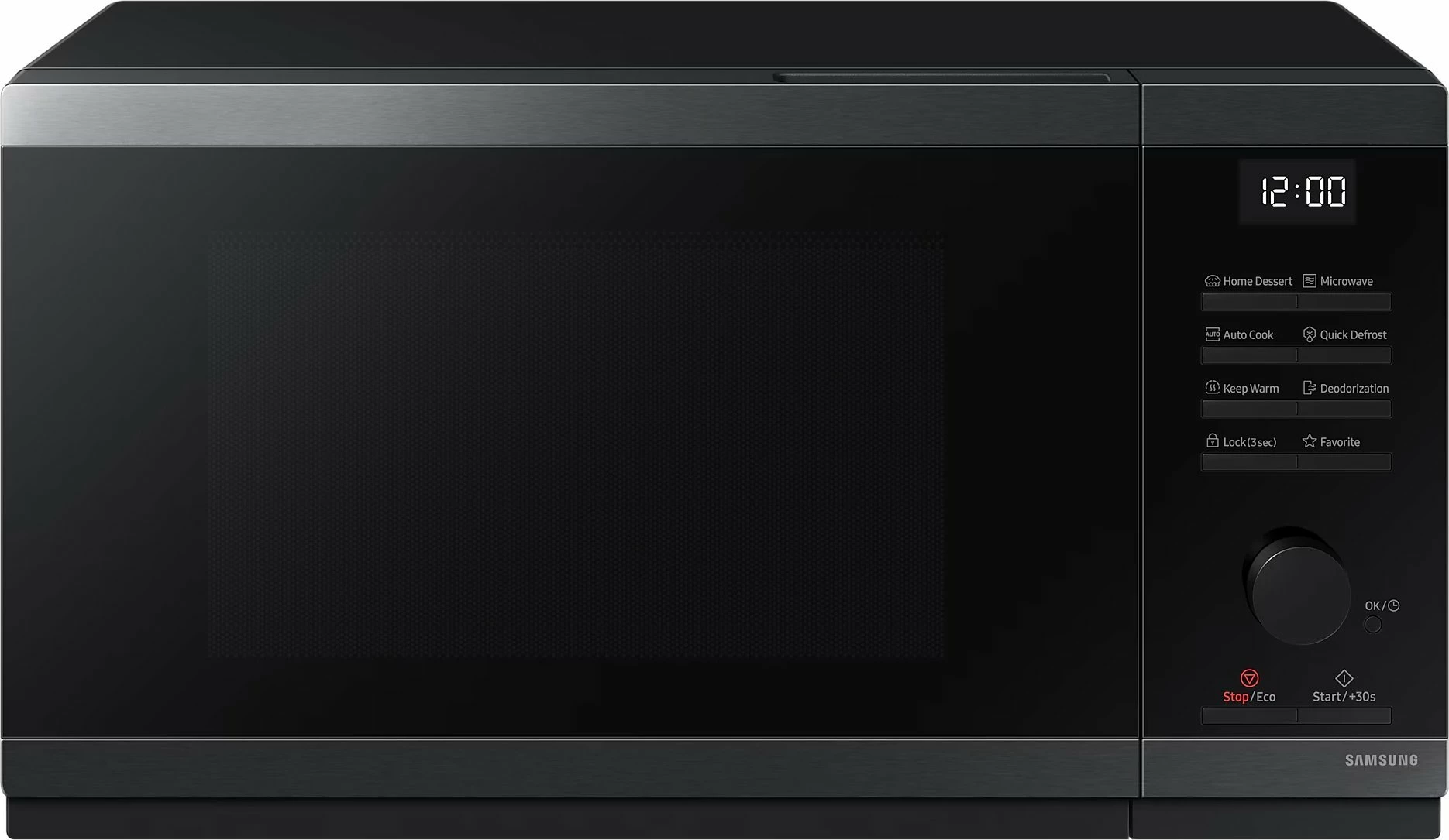 Furrë me mikrovalë Samsung MS23DG4504AGE2 23 L 800 W pa grill, e zezë