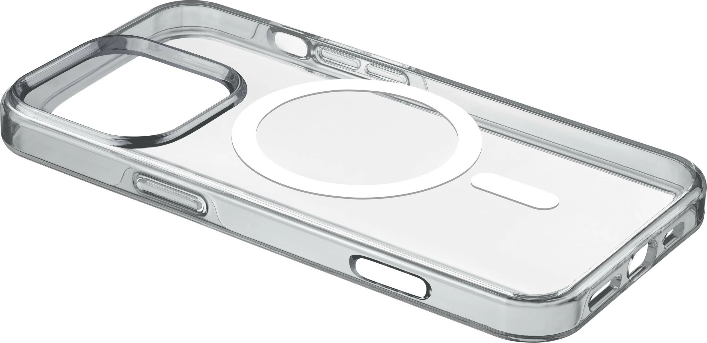 Mbështjellës Cellular Line për iPhone 16 Pro, transparent, MagSafe