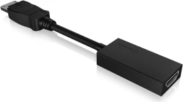 Adapter DisplayPort në HDMI ICYBOX IB-AC508a 4K, i zi, 1 copë