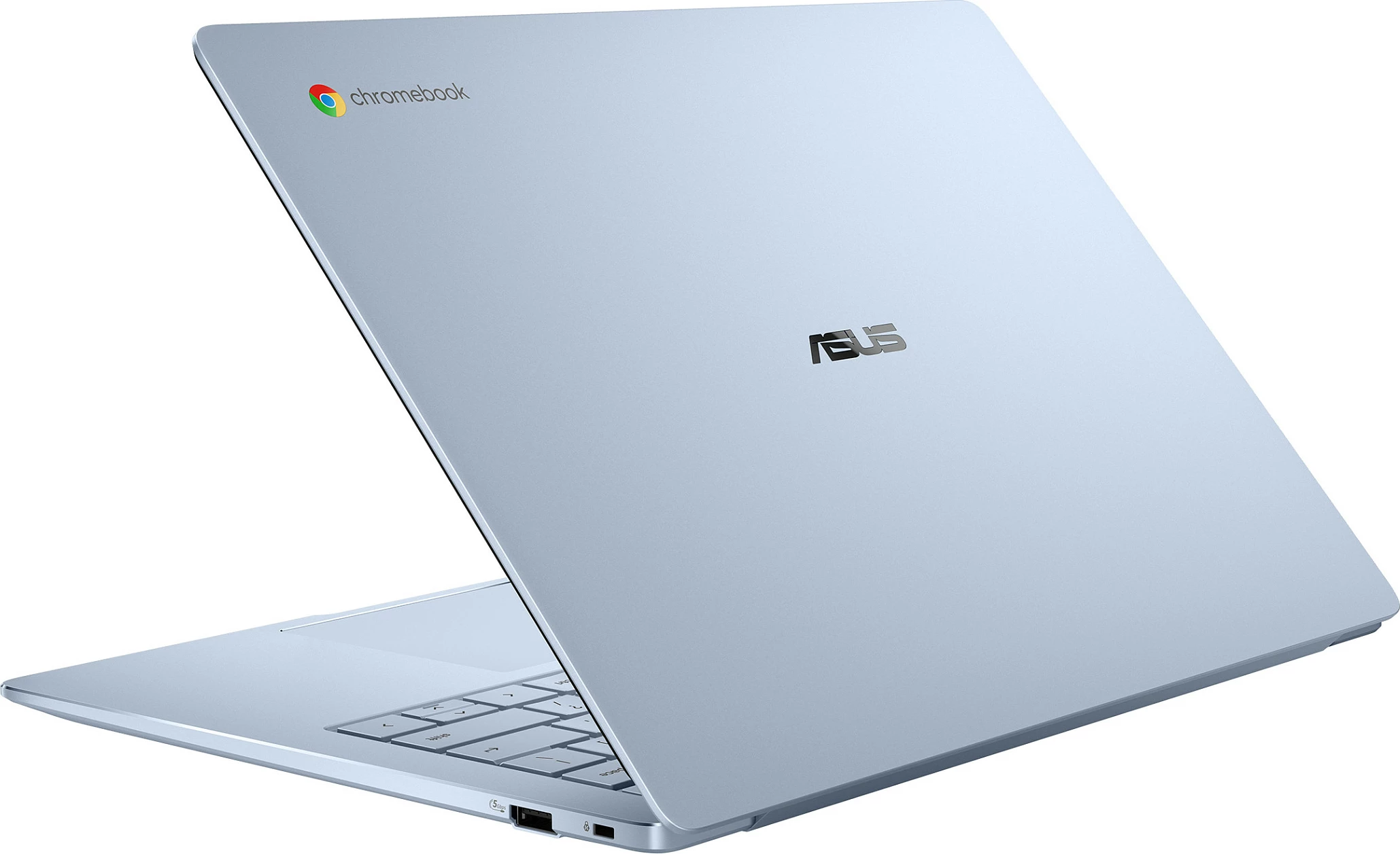 Laptop ASUS Chromebook CM1406CM4A-LY0052, Kompanion 540, 8GB RAM, 128GB eMMC, ChromeOS, Blue Aura