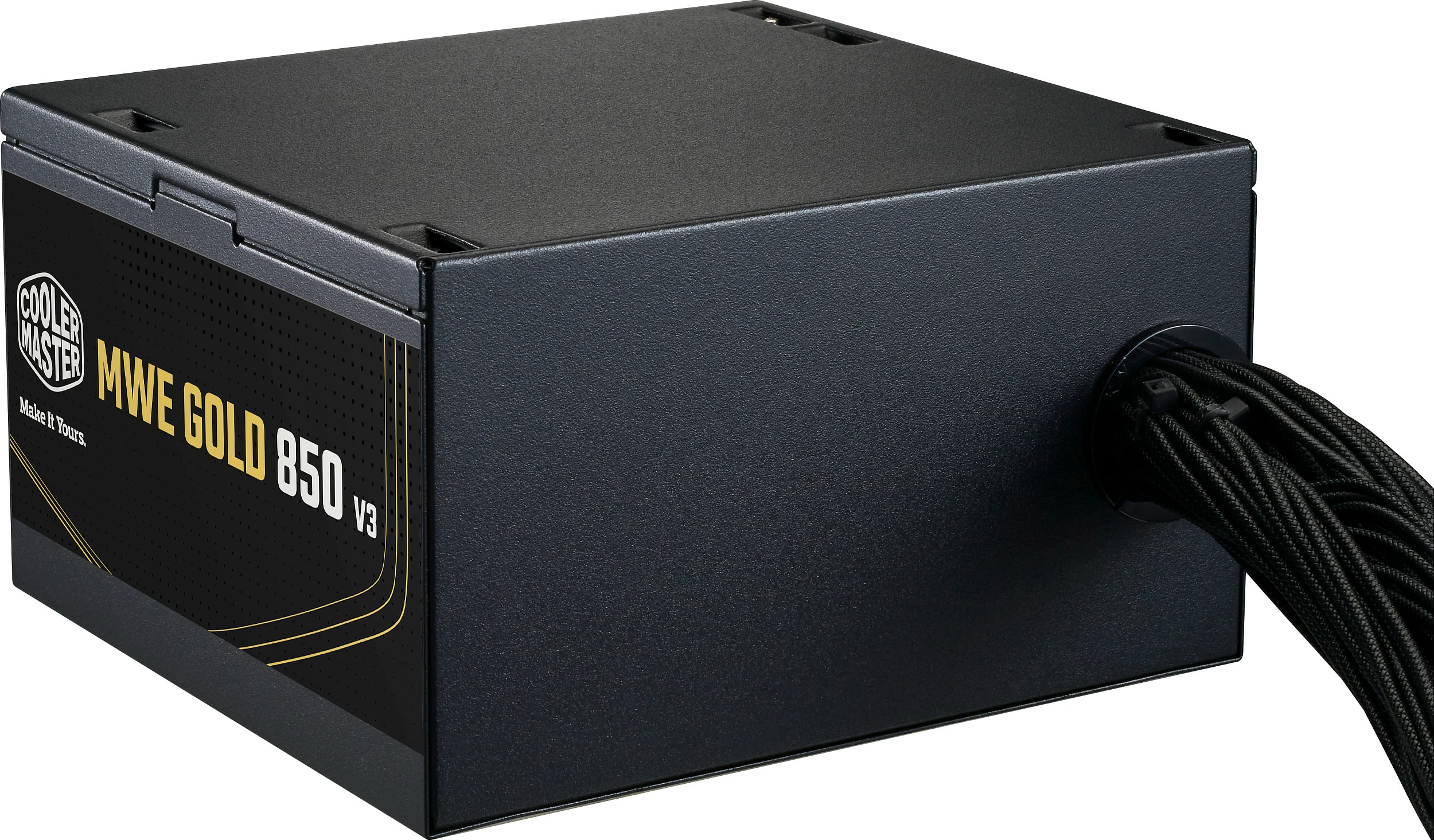 Furnizues rryme Cooler Master MWE Gold 850 V3, ATX 3.1, 850W, 80 Plus Gold, Non‑Modular, i zi