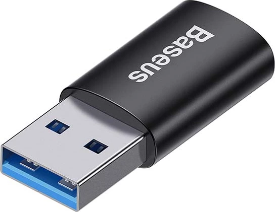 Adapter USB-A në USB-C Baseus ZJJQ000101, i zi