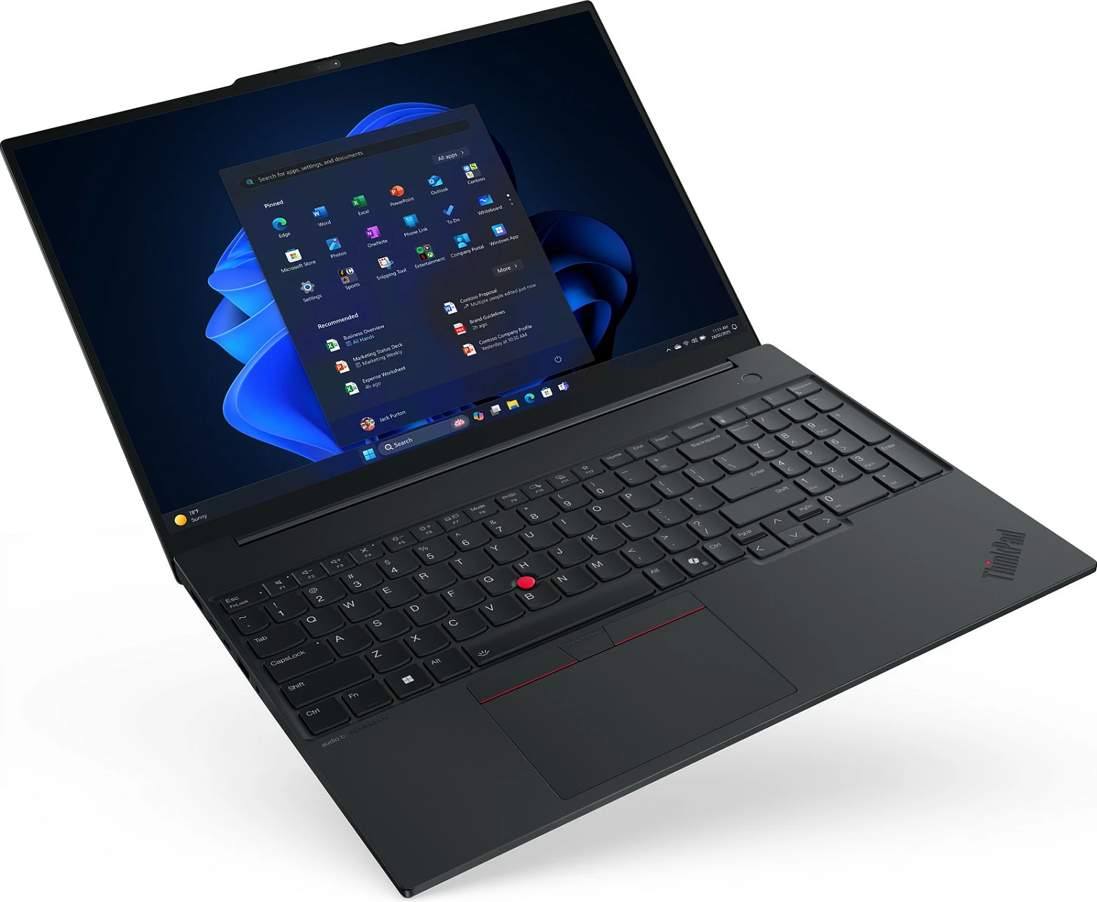 Laptop Lenovo ThinkPad E16 Gen 3, Core Ultra 7 258V, 32GB RAM, 1TB SSD, 16" WUXGA, Windows 11 Pro, i zi