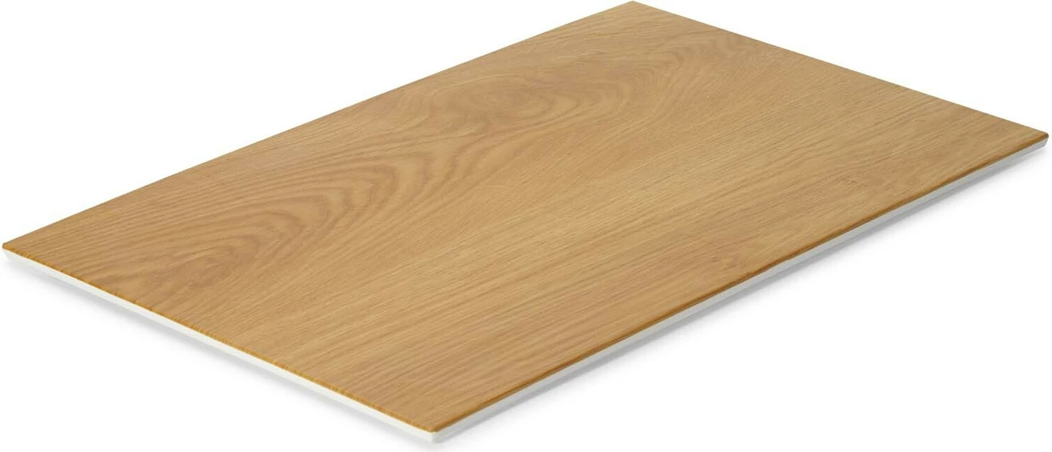 Tabaka melamine, Fine Dine, Panama White, GN 1/1 530x325 mm, kafe/e bardhë