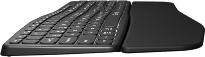 Tastierë Natec Porifera, pa tela, Qwerty, numërike, 12 çelësa multimedialë, e zezë, ndriçim i bardhë