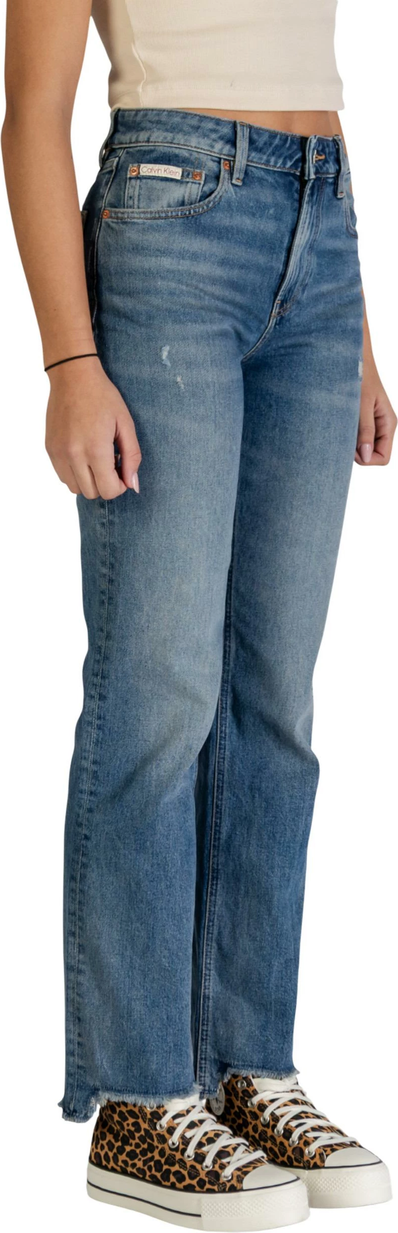 Xhinse për femra Calvin Klein Jeans LV047E788G, denim [Madhësia: W30]