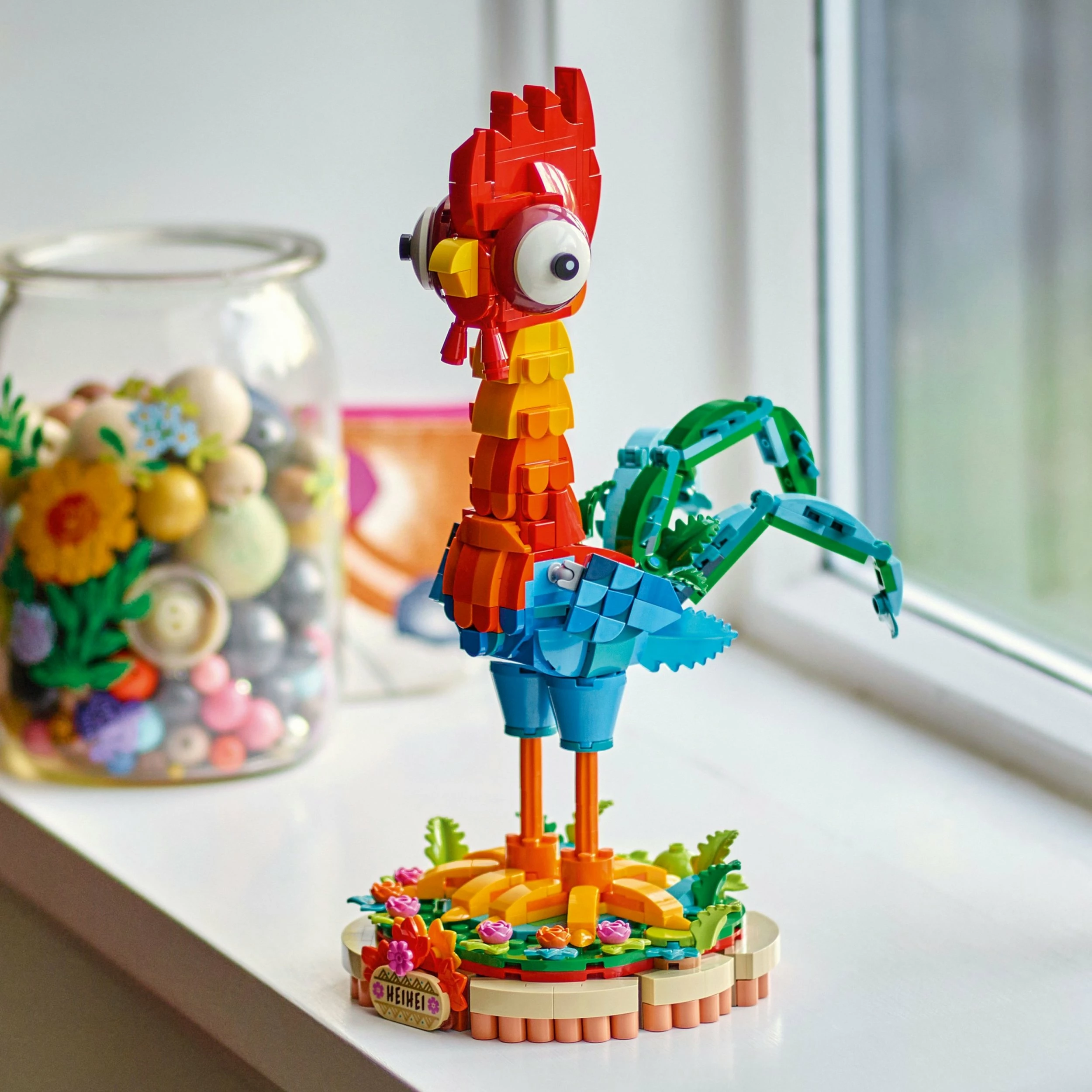 Set ndërtimi LEGO Disney Heihei 43272, 566 copë