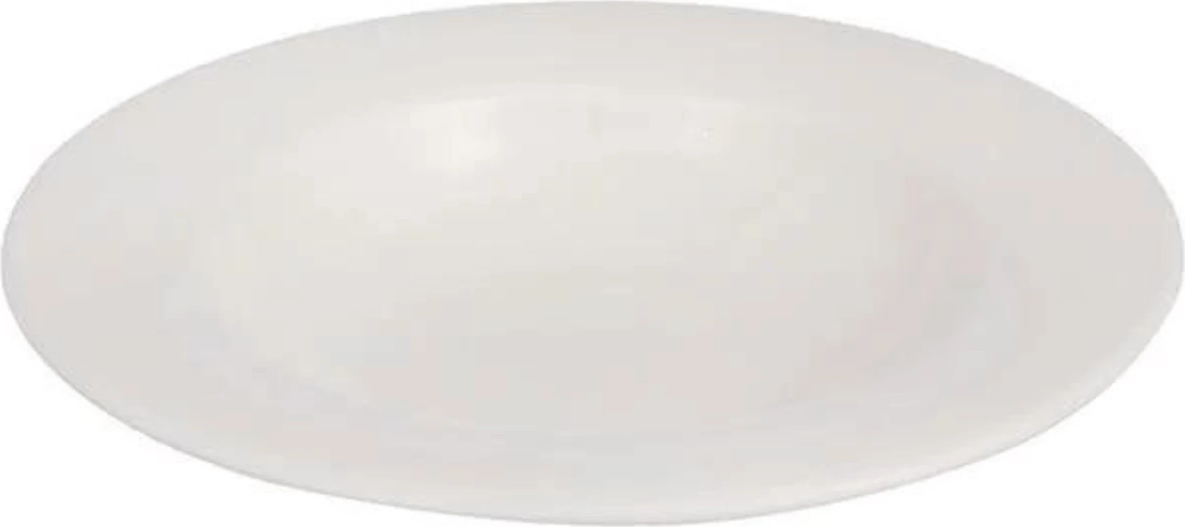 Pjatë e thellë Porland Dove 220 mm porcelan, krem, set 6 copë