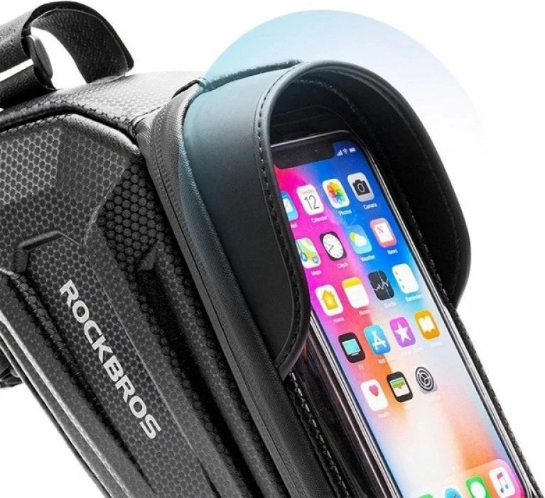 Çantë kornize për biçikletë Rockbros B68-1, e zezë