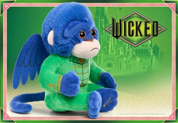 Lodër pellushi NOBLE COLLECTION Wicked Chistery 19 cm, blu/jeshile
