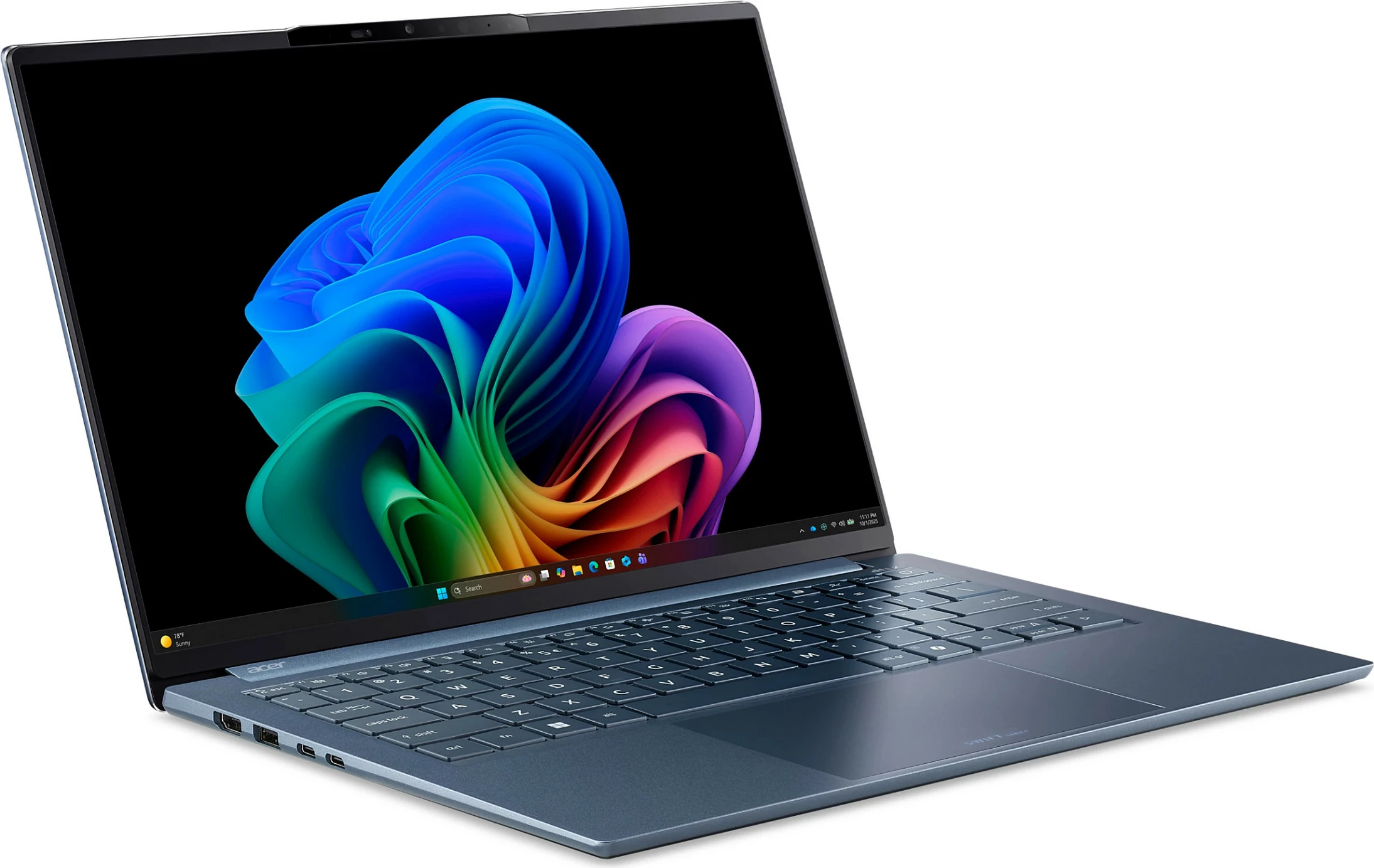 Laptop Acer Swift Go 14 SFG14-I71-983G, Core Ultra 9 386H, 16GB RAM Memorje, 512GB SSD, OLED, Windows 11 Home, blu