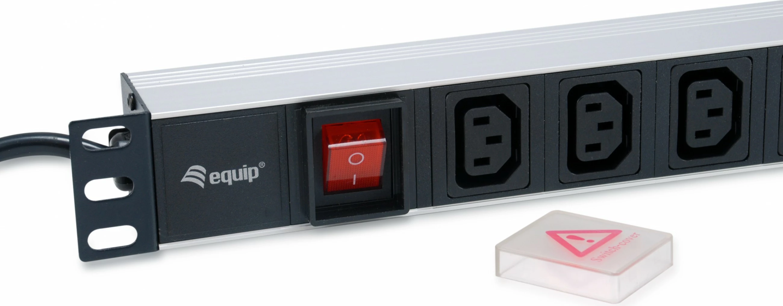 PDU Equip 333310, 1U, 8 dalje, alumini, zi