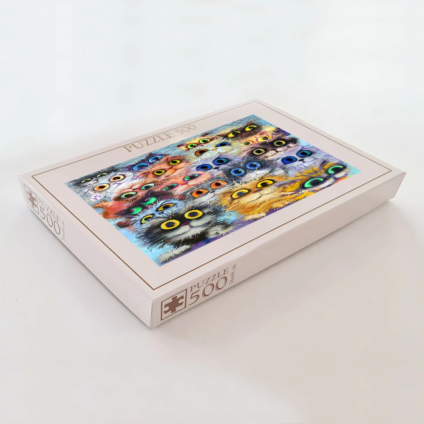 Puzzle me 500 copa, shumëngjyrësh, Evila Originals, PZL_0166_500