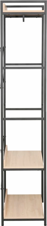 Dollap Xenia, natyral e zi, 60x40x200cm