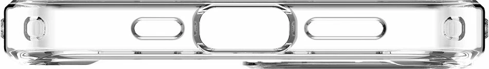 Mbështjellës Spigen Ultra Hybrid Mag me MagSafe për iPhone 13 mini, Transparent/Bardhë