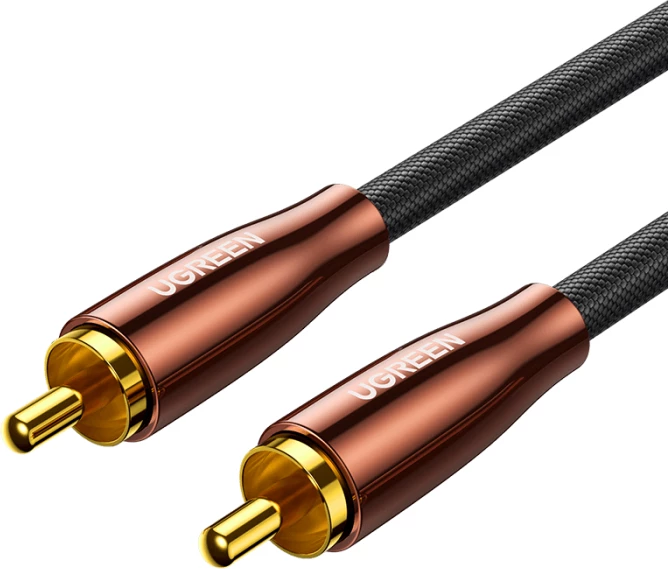 Kabllo koaksiale S/PDIF UGREEN 40299 3 m, polybag, e zezë