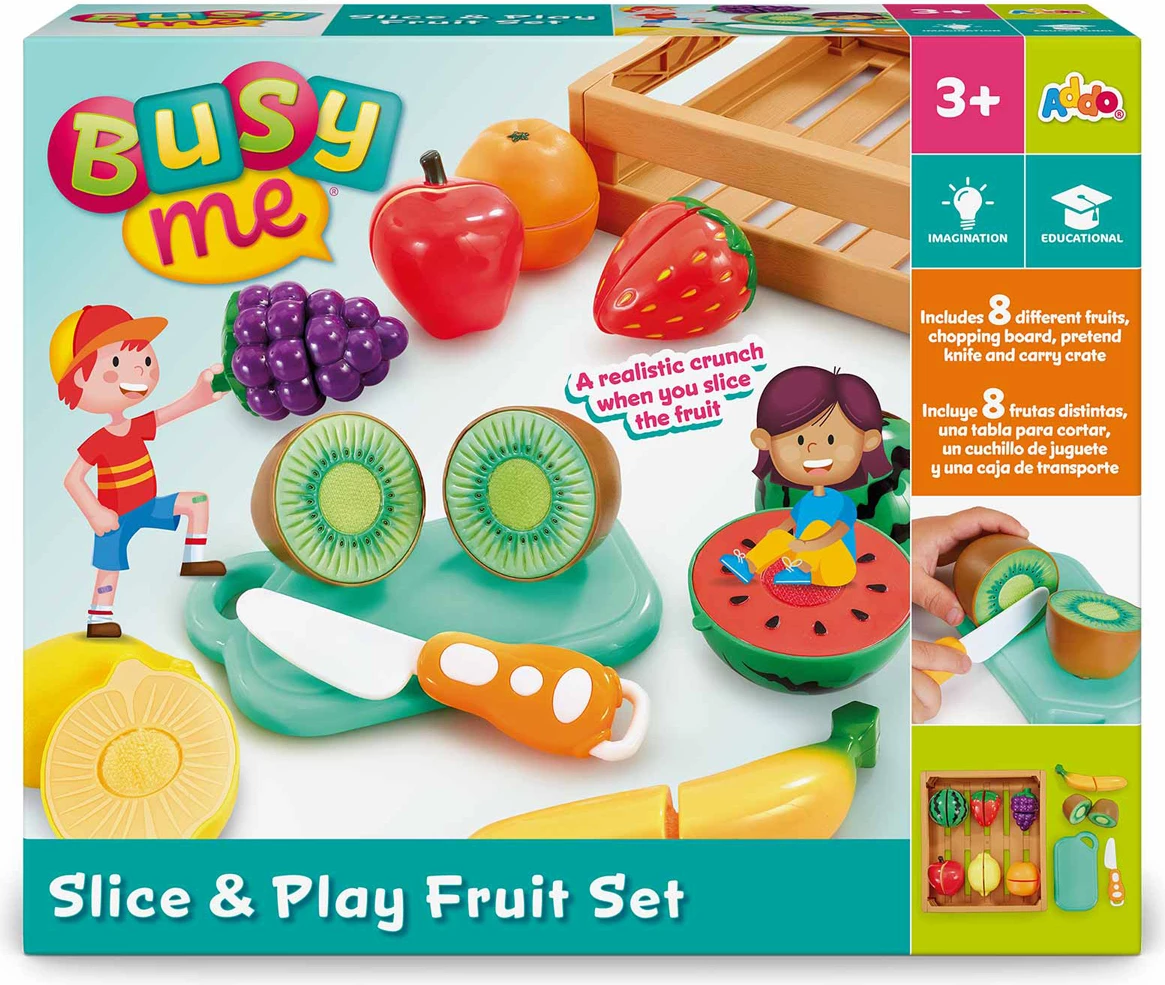 Busy Me Slice and Play Fruit Set