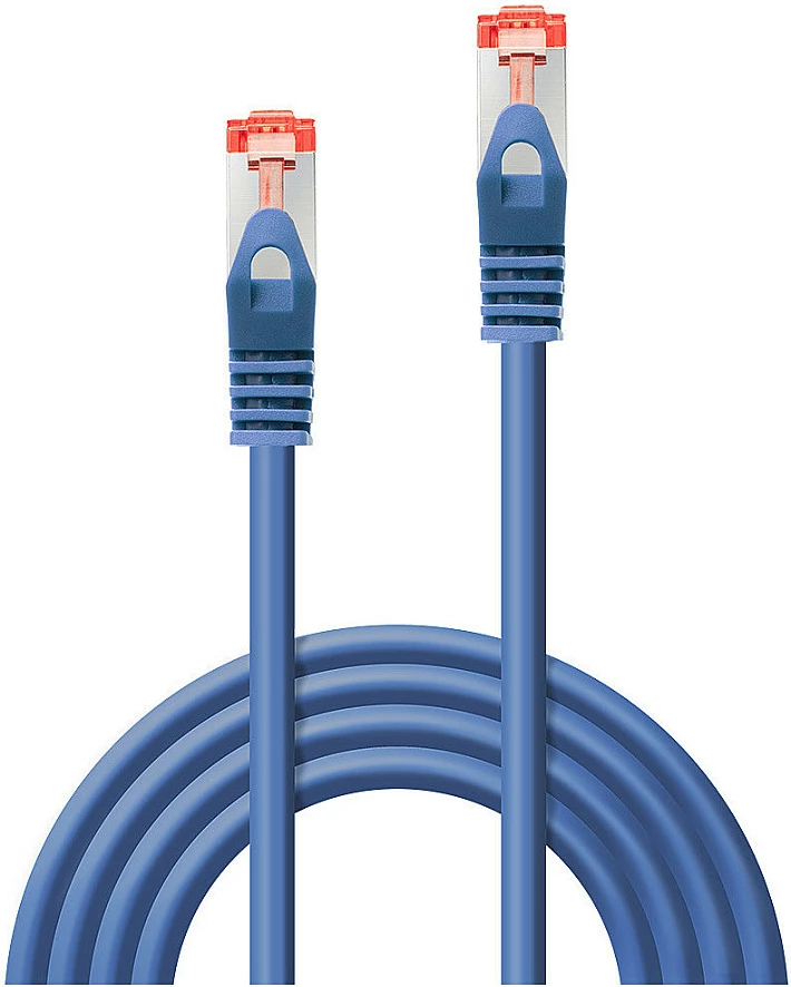 Kabllo rrjeti LINDY 47350 Cat6 S/FTP 0.3m RJ45, blu