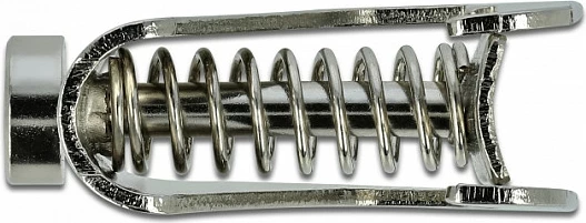 Kapëse shield për busbar DeLOCK, për kabllo 1-6 mm, metal, argjendtë