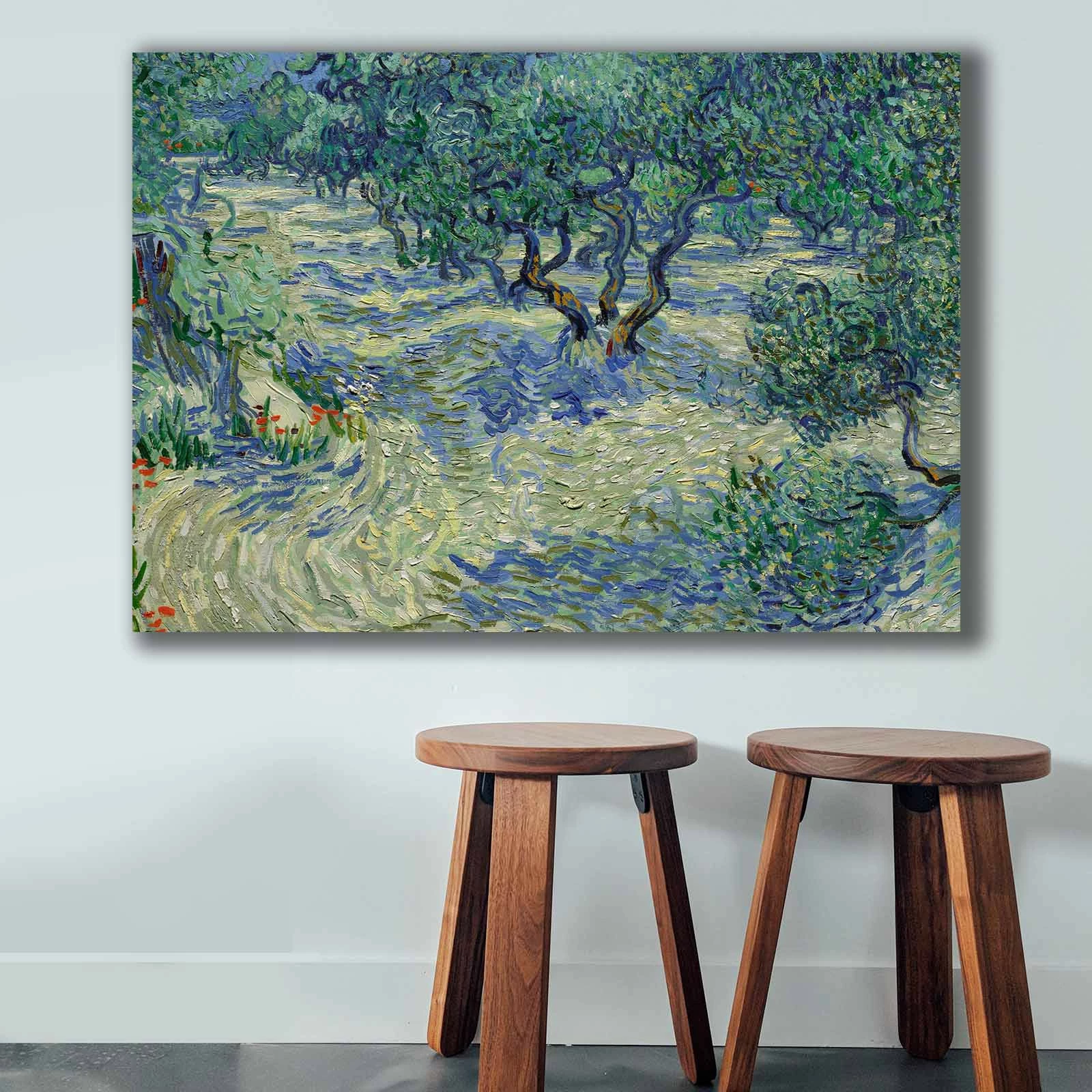 Pikturë dekorative në kanavacë, Van Gogh, shumëngjyrëshe, 70x100cm