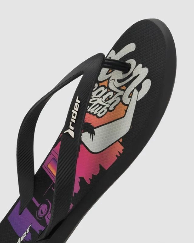 Flip-flop për meshkuj Rider, të zeza [Madhësia: 43]